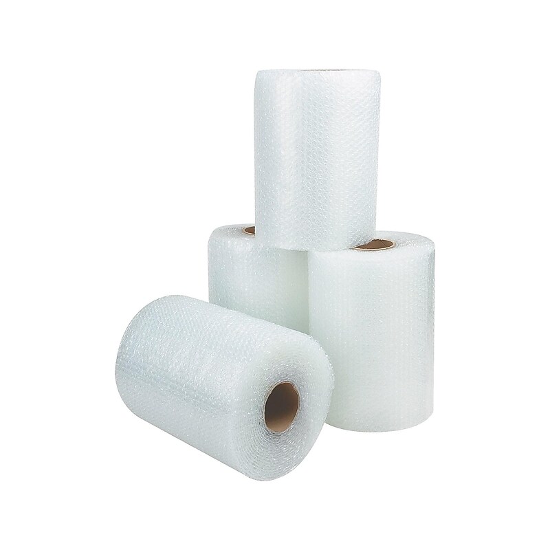 The Packaging Wholesalers 3/16" Bubble Roll, 48" x 300' (CBWUP31648P) image 1