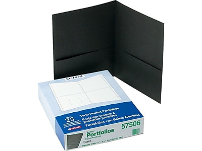 Assorted Colors 1 57513 25 per Box Oxford Two-Pocket Folders Letter Size