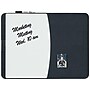 Quartet Designer Tack & Write Combination Dry-Erase Whiteboard, Plastic Frame, 3' x 2' (06545BK)~#|#~sp44343191_sc7