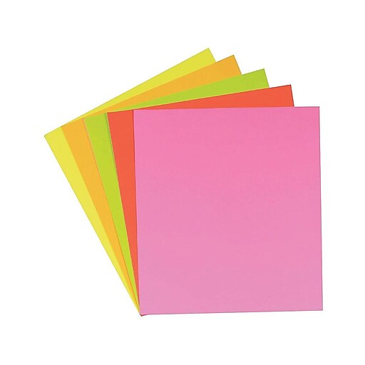3pk Neon 28'' X 22'' Heavy Weight Poster Board Neon Pink/neon Green/neon  Yellow - Up & Up™ : Target