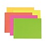 Pacon Neon Poster Boards, 2.5' x 2', Assorted Colors, 25/Carton (104234)~#|#~sp44343204_sc7