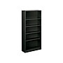 HON Brigade 71"H 5-Shelf Bookcase, Charcoal Metal (HS72ABCS)~#|#~sp44343220_sc7