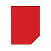 Astrobrights 65 lb. Cardstock Paper, 8.5" x 11", Re-Entry Red, 250 Sheets/Pack (22751)