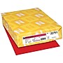 Astrobrights 65 lb. Cardstock Paper, 8.5" x 11", Re-Entry Red, 250 Sheets/Pack (22751)~#|#~sp44343253_sc7