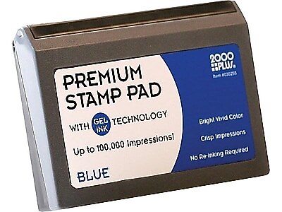 Charles Leonard Felt Stamp Pad – Small Black Ink Pad For Crafts & Stamping - View #5