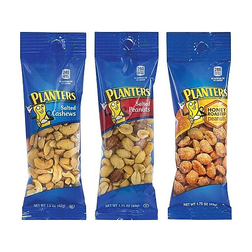 Planters Nuts, Variety, 24/Carton (22000423) at Staples