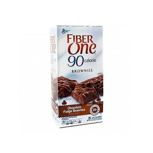 Fiber One 90 Calorie Brownies 24 Count (43052) Staples