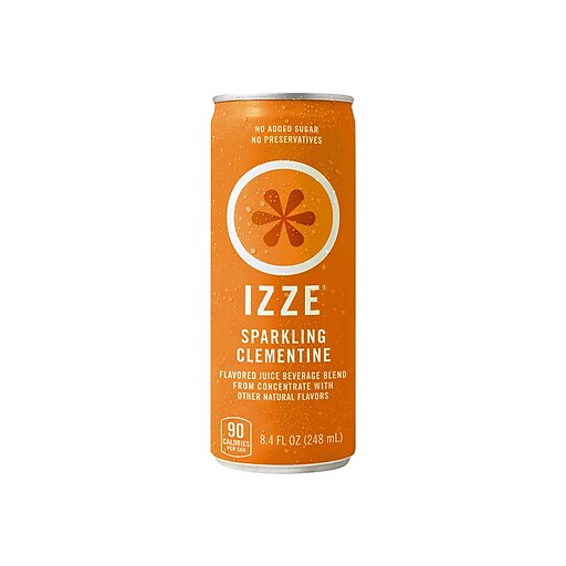 Shop Staples for IZZE Clementine Juice, 8.4 oz., 24/Carton (IZZ11056)