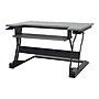 Ergotron WorkFit-T 35"W Adjustable Standing Desk Converter, Black/Dark Gray (33-397-085)~#|#~sp44343400_sc7