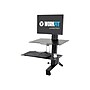 Ergotron WorkFit-S Single HD Workstation with Worksurface Adjustable Converter, Aluminum/Plastic/Steel (33-351-200)~#|#~sp44343406_sc7