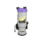 ProTeam Super CoachVac Backpack Vacuum, Gray/Purple (107119)