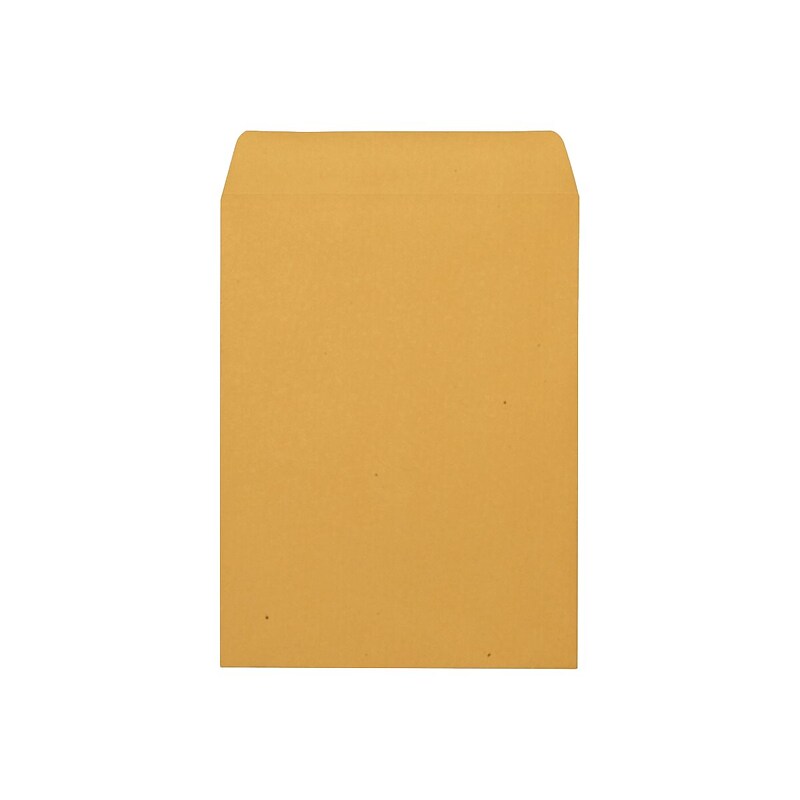 Quality Park Redi-Seal Kraft Catalog Envelopes, 9.5" x 12.5", Kraft, 250/Box (QUA43662) image 1
