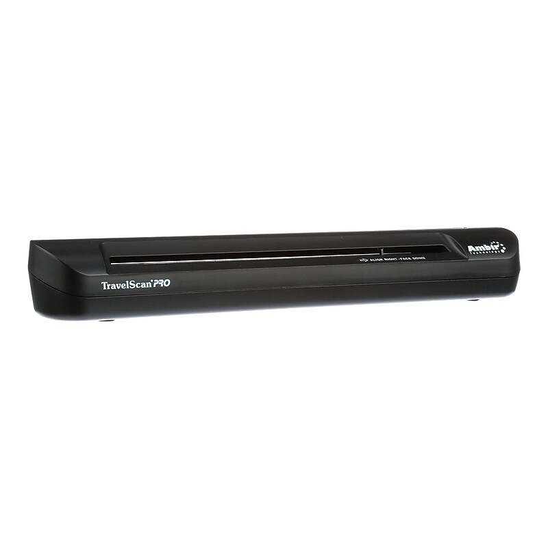 Ambir TravelScan Pro PS600-AS Portable/Mobile Scanner, Black image 1