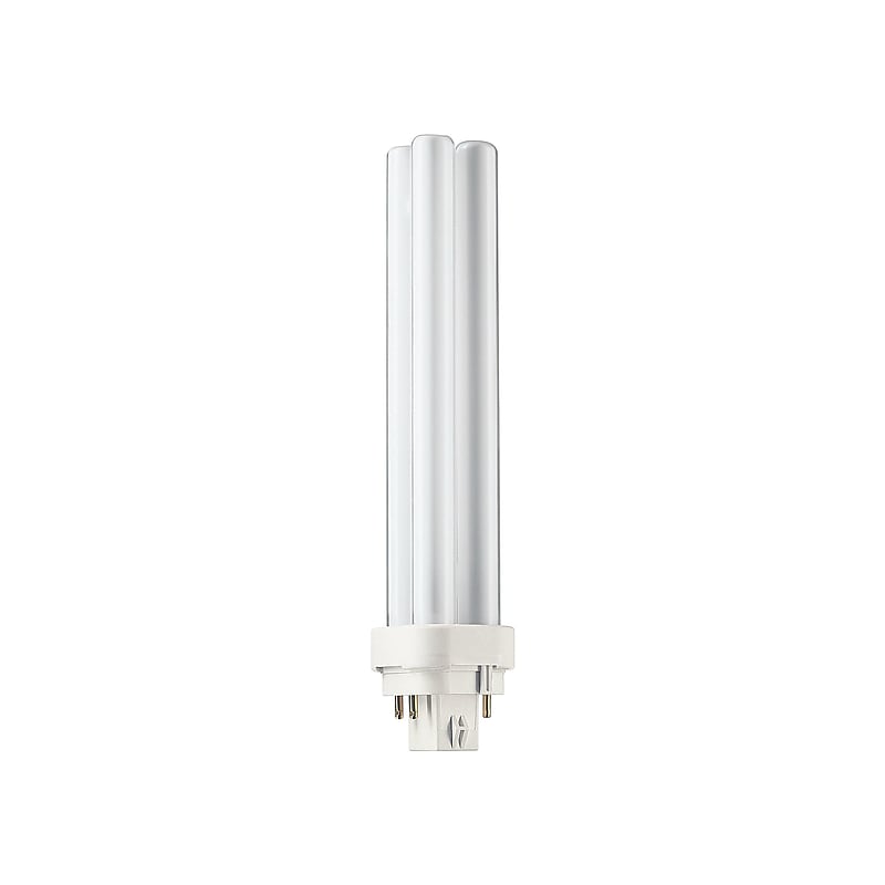 Philips 26 Watts White Compact Fluorescent (CFL) Bulbs, 10/Carton (383364) image 1