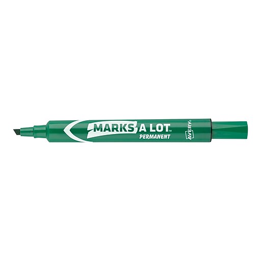 Avery Marks-A-Lot Large Desk-Style Permanent Markers, Chisel Tip