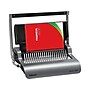Fellowes Quasar+ Comb Binding Machine, 500 Sheet Capacity, Metallic Silver/Black (5227201)~#|#~sp44344110_sc7