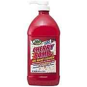 Zep Cherry Bomb Hand Cleaner Gel, Mild Cherry Scent, 48 oz., 4/Carton (ZUCBHC484)