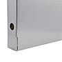 Bindertek Metal Heavy Duty 3" 3-Ring Non-View Binders, D-Ring, Silver (MTBIND-EF)~#|#~sp44487504_sc7