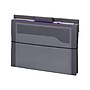 Smead 6 Pocket Cascading Poly Letter Size Wall Organizer, Gray/Bright Pockets (92060)~#|#~sp44487801_sc7