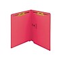 Smead End Tab Classification Folders, Shelf-Master Reinforced Straight-Cut Tab, Letter Size, Red, 50/Box (25740)~#|#~sp44487870_sc7