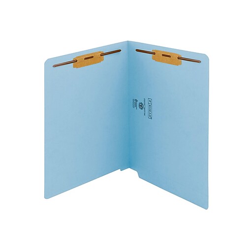 Smead End Tab Classification Folders, ShelfMaster Reinforced Straight