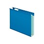 Pendaflex Hanging File Folders, 2" Expansion, Letter Size, Blue, 25/Box (PFX 04152x2 BLU)~#|#~sp44487929_sc7
