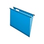 Pendaflex SureHook Reinforced Hanging File Folders, 5-Tab, Letter Size, Blue, 20/Box (PFX 6152 1/5 BLU)~#|#~sp44487941_sc7