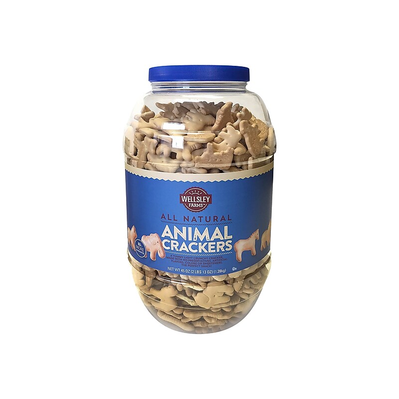 Wellsley Farms Classic Animal Crackers, 45 oz., (220-00464) image 1