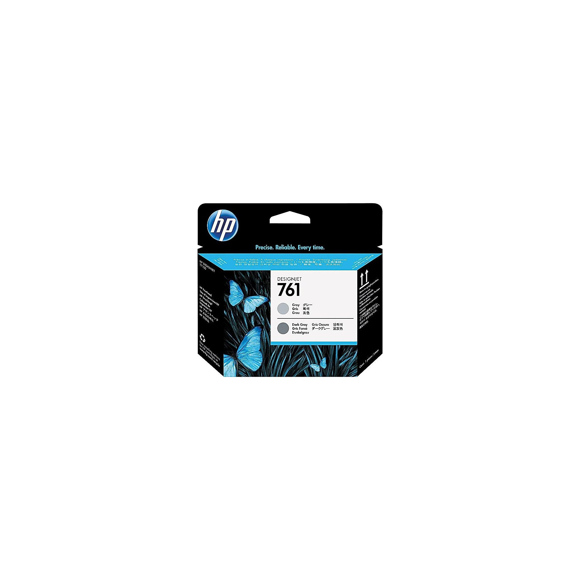 HP 761 Printhead, Gray/Dark Gray (CH647A) Simolary simolary.com
