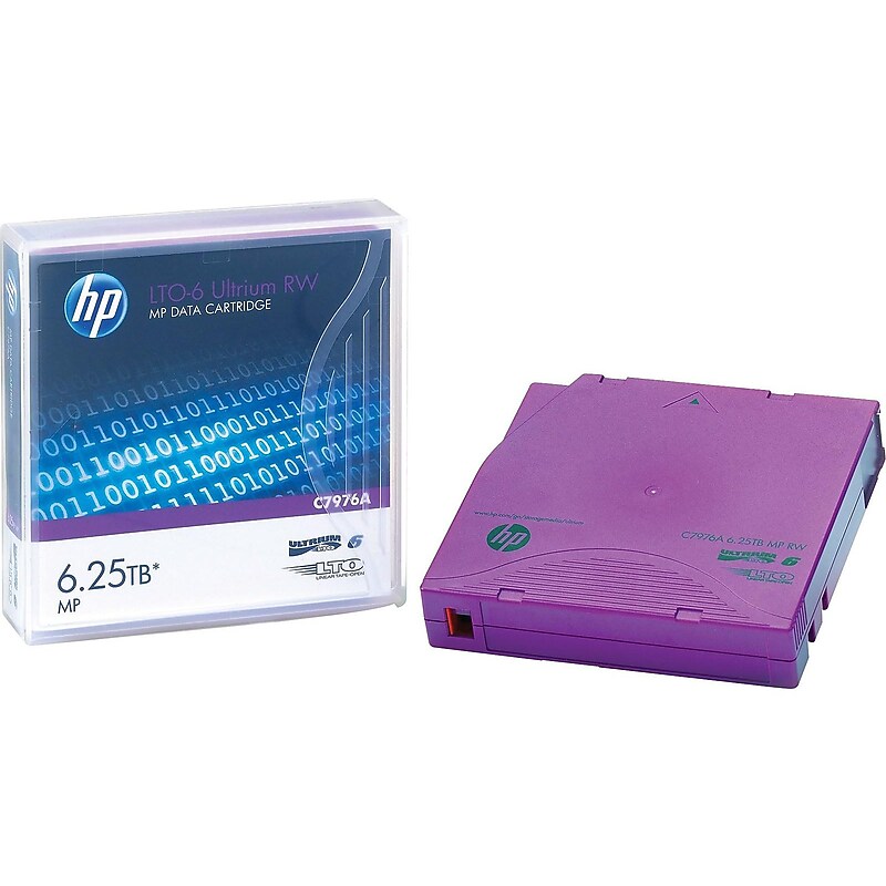 HPE Ultrium RW (C7976A) Data Cartridges, Labeling Printable image 1