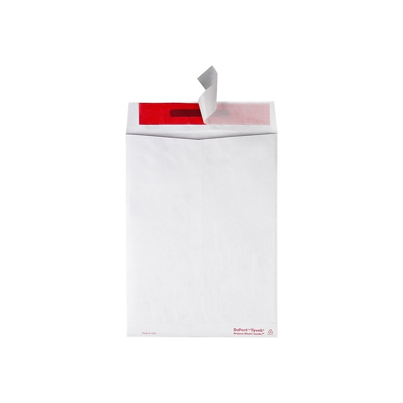 Quality Park Survivor Tyvek Self Seal Inter-Departmental Envelope 9" x 12", White, 100/Box (QUAR2400) image 1