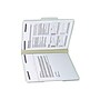 Smead Pressboard Classification Folders with SafeSHIELD Fasteners, 1/3-Cut Tab, Letter Size, Gray/Green, 25/Box (14934)~#|#~sp44488159_sc7