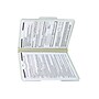 Smead Pressboard Classification Folders with SafeSHIELD Fasteners, 1/3-Cut Tab, Legal Size, Gray/Green, 25/Box (19934)~#|#~sp44488167_sc7