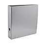 Bindertek Metal Heavy Duty 3" 3-Ring Non-View Binders, D-Ring, Silver (MTBIND-EF)~#|#~sp44488198_sc7