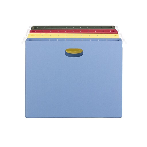 Smead Hanging File Folders, 3 1/2" Expansion, Letter Size, Assorted