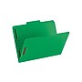 Smead Card Stock Classification Folders, Reinforced 1/3-Cut Tab, Letter Size, Green, 50/Box (12140)~#|#~sp44488408_sc7