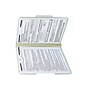Smead Pressboard Classification Folders with SafeSHIELD Fasteners, 1/3-Cut Tab, Legal Size, Gray/Green, 25/Box (19944)~#|#~sp44488446_sc7