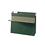 Smead 100% Recycled Hanging File Folders, 1/5-Cut Adjustable Tab, Letter Size, Standard Green, 25/Box (65001)~#|#~sp44488517_sc7