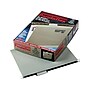 Pendaflex Reinforced Hanging File Folders, 1/5 Tab, Letter Size, Gray, 25/Box (PFX 4152 1/5 GRA)~#|#~sp44488570_sc7