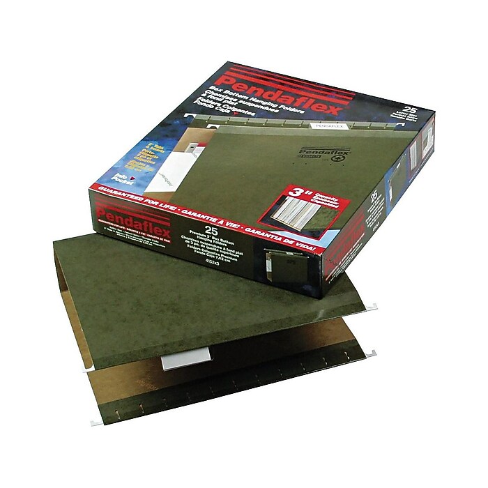 Pendaflex Reinforced Hanging File Folders, Extra Capacity, 5-Tab