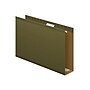 Pendaflex Reinforced Hanging File Folders, Extra Capacity, 5-Tab, Legal Size, Standard Green, 25/Box (PFX 04153x3)~#|#~sp44488707_sc7