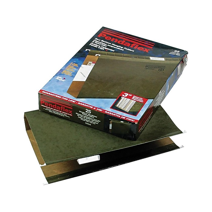 Pendaflex Reinforced Hanging File Folders, Extra Capacity, 5-Tab