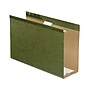 Pendaflex Reinforced Hanging File Folders, Extra Capacity, 5-Tab, Legal Size, Standard Green, 25/Box (PFX 04153x4)~#|#~sp44488711_sc7