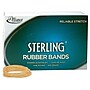 Alliance Rubber Sterling Multi-Purpose #18 Rubber Bands, 3" x 0.0625", Natural Crepe, 1900/Pack (24185)~#|#~sp44488755_sc7