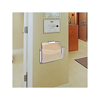 Azar Document Holders, Clear Polystyrene, 4/Pack (250035)