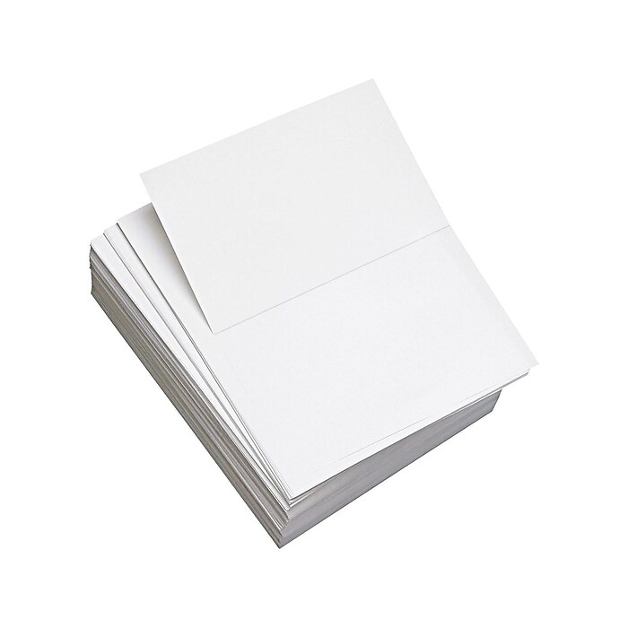 Lettermark 8.5” x 11” Perforated Copy Paper, 20 lbs., 92