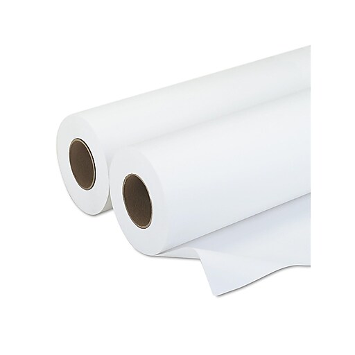 PM Company Amerigo Copy20 Wide Format CAD Inkjet Bond Paper, 30" x 500', Smooth Matte Finish, 2