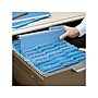 Smead FasTab Hanging File Folders, 1/3-Cut Tab, Letter Size, Blue, 20/Box (64099)~#|#~sp44489772_sc7