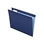 Pendaflex Reinforced Hanging File Folders, 1/5 Tab, Letter Size, Navy, 25/Box (PFX 4152 1/5 NAV)~#|#~sp44489805_sc7