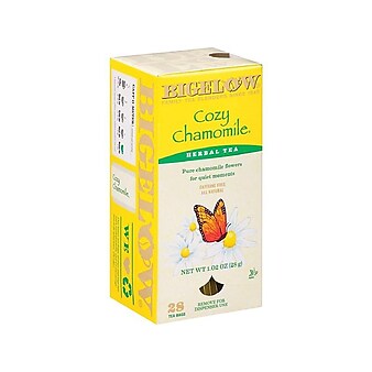 Bigelow Cozy Chamomile Herbal Tea Bags, 28/Box (004011)